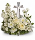 Divine Peace Cross Bouquet from Fields Flowers in Ashland, KY